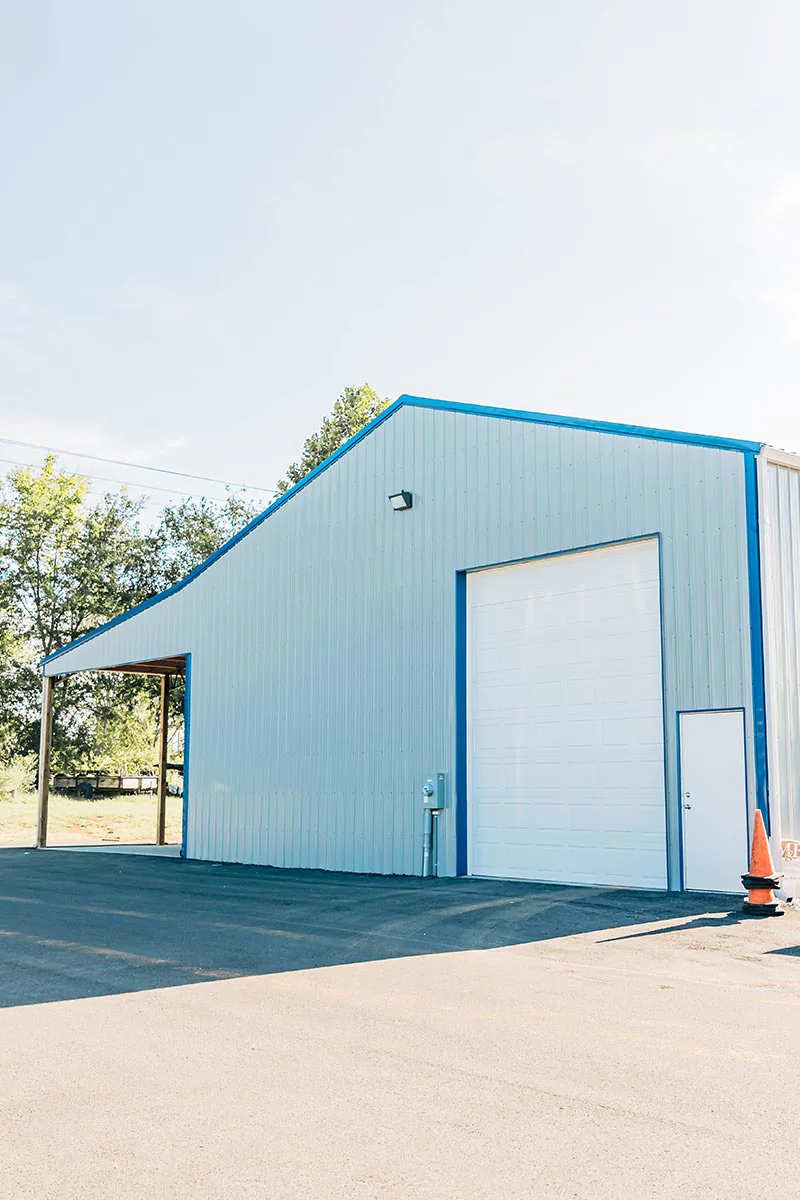 back exterior area of Southcentral Veterinary Services